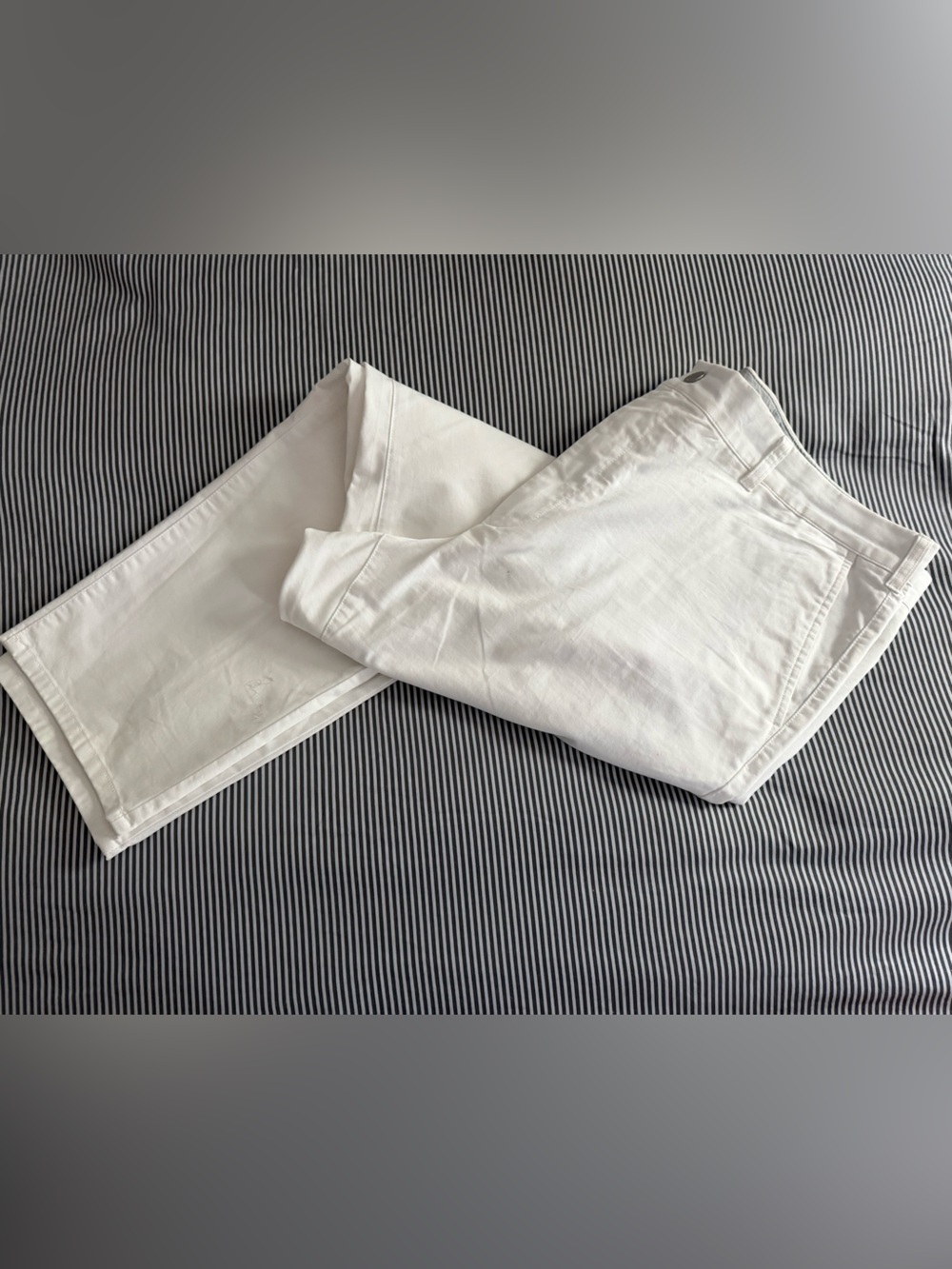 Bonobos mens Big and Tall White Chinos - Clean Straight Fit